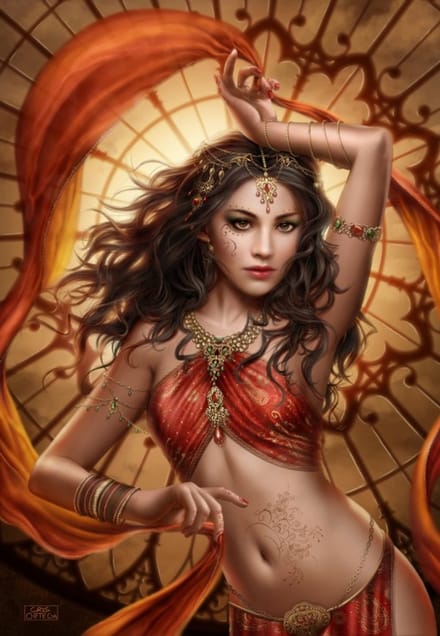 Grafika puzzel Fire Opal - legpuzzel 1000 stukjes fantasie.