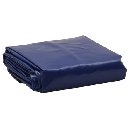 vidaXL - Zeil - 650g - / - m² - Blauw - 5 - x - 7 - m - Canvas - met - PVC-coating