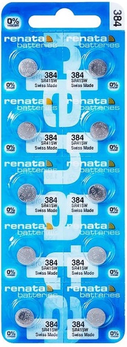 RENATA - Horlogebatterijen - Watch 384 - 10 stuks