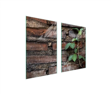 TMK ArtDeko - Snijplank - 65x52 cm - Cegla - Glas