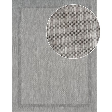 Binnen- en buitenkleed Romana grijs  80x150 cm