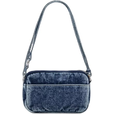 Desigual schoudertas clutch Curio Denim Bag Denim Dark Blue blauw