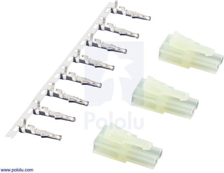 Mini Tamiya Connector Pack, Female set van 3 Pololu-1936