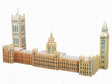 3D Houten Puzzel Big Ben Toren - Leerzaam Bouwpakket