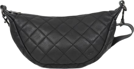 Bear Design Laura Leren Crossbodytas - Zwart