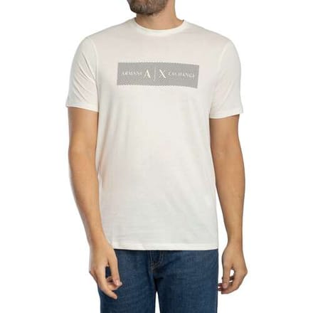 Armani Exchange Xm002472_af10356 T-shirt Met Korte Mouwen Wit 2XL Man