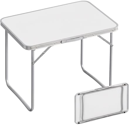 Campingtafel - 2 stuks - 70x68,5x50 cm - wit
