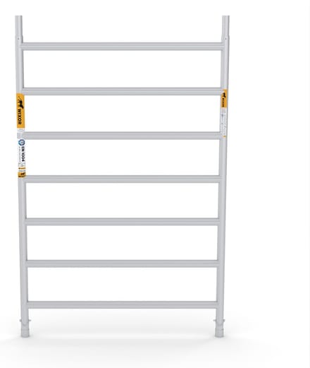 Wixor Opbouwframe 135 | 7 sporten | steigerframe | steigeronderdeel | frame | steiger | aluminium | 2mm | stelling