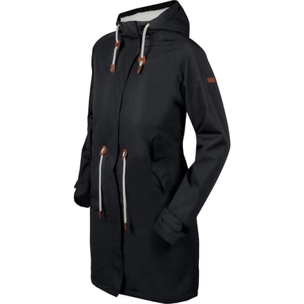 Horka - Rain Parka River - Waterdichte jas - Ongevoerd - Zwart - S