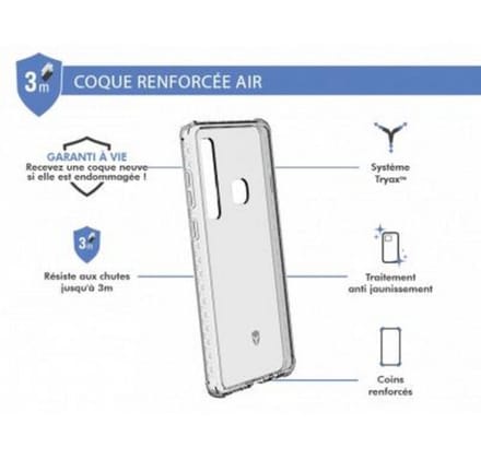 Force Case, Hoesje geschikt voor Samsung Galaxy A9 - AIR Versterkt, Transparant