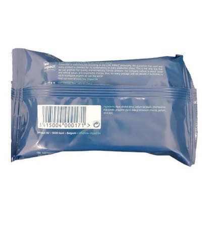 Cotton 100 Anti Bacterial Wipe  25st