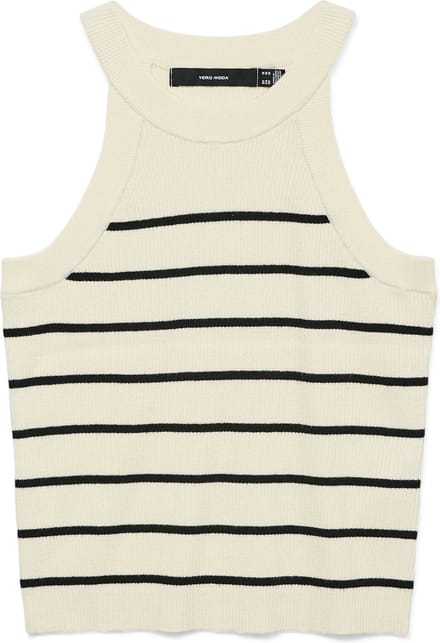 VERO MODA - VMSABA RIB SL O-NECK TOP GA NOOS - Dames - Gebreide truien