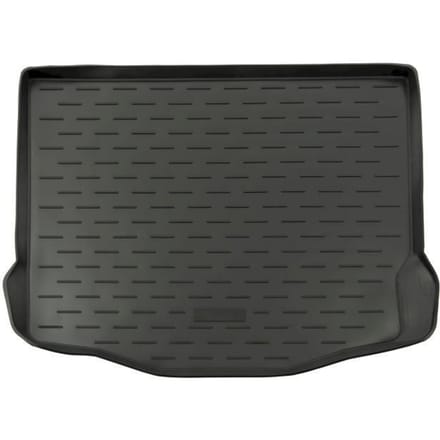 Tapis De Coffre Caoutchouc Premium Compatible Avec Ford Focus 3 (à hayon) 2011-2018, Antidérapant, Inodore, Toutes Saisons