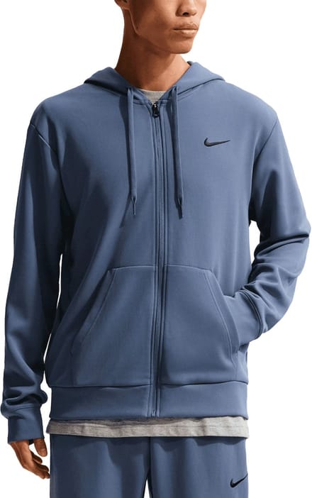 Nike hyverse dri-fit full zip hoodie in de kleur blauw.