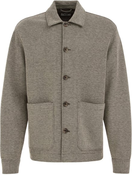 WE Fashion Heren regular fit overshirt