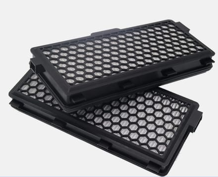 2x Hepa Filter - Geschikt voor Miele Classic Compact C1, Complete C2 & C3 - Koolstof Filter - Hepa Airclean 50 Filter