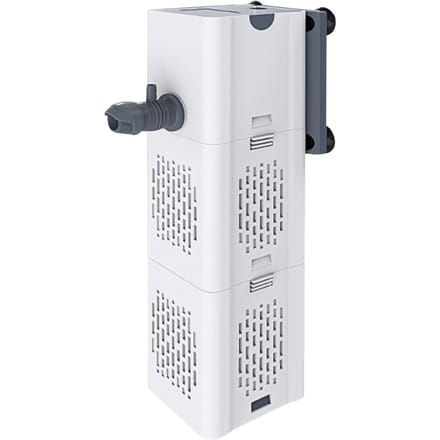 15W aquariumfilter, aquariumfilter Aquariumfiltratiepomp Circulatie Interne filter met US Plug white