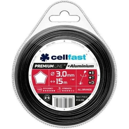 Cellfast PREMIUM - Touw Mes - 3,0 mm - 15 m - Aluminium Versterkt