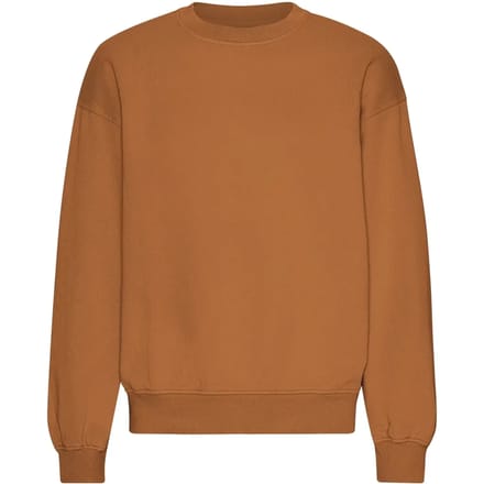 Oversized sweatshirt met ronde hals Colorful Standard Organic Ginger Brown