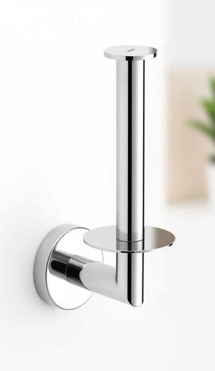 Maison Elara Premium Toiletrolhouder RVS - Spiegelend Chroom - Wandmontage