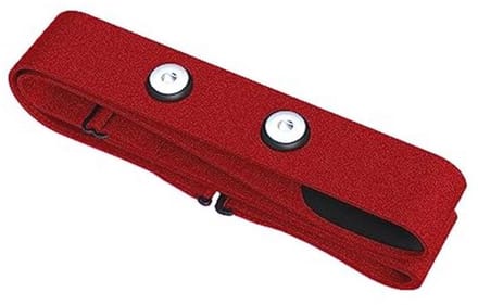 Verstelbare hartslagmeter borstband vervangend voor compatibiliteit met diverse hartslagsensoren