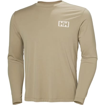 Helly Hansen Skog Graphic Tee T-shirt Met Lange Mouwen Beige XL Man