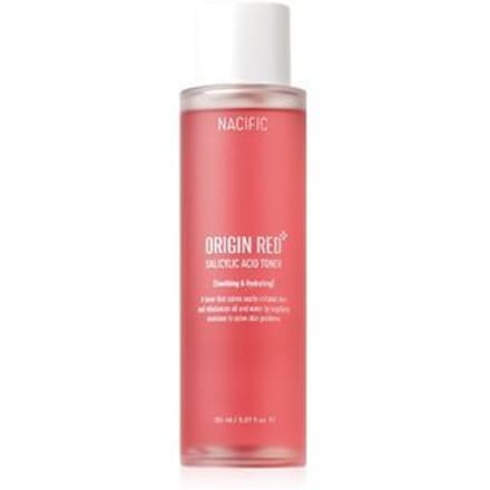 Nacific, Origin Red, Salicylic Acid Toner, 5.07 fl oz (150 ml) pink