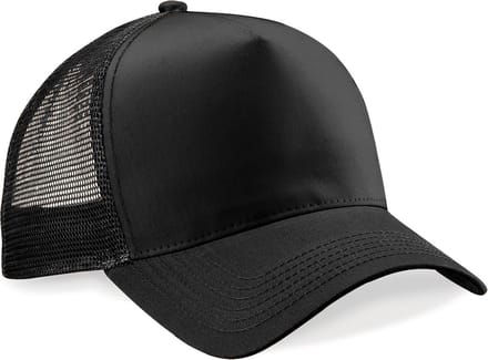Beechfield Snapback truckerpet B640 - Black - One size