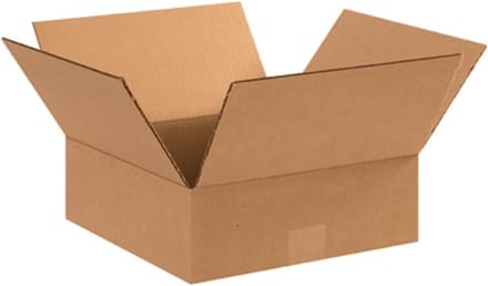10 Verhuisdozen / Verzenddozen Golfkarton 10x10x4 cm - Set van 100 Stuks