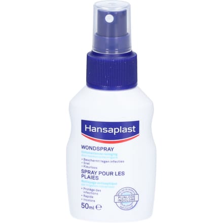 Hansaplast Wondreiniging Spray 50ml