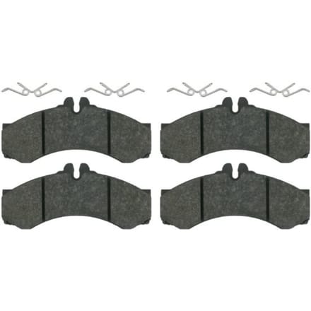 Remblokset FEBI BILSTEIN 16164, voorkant, achter