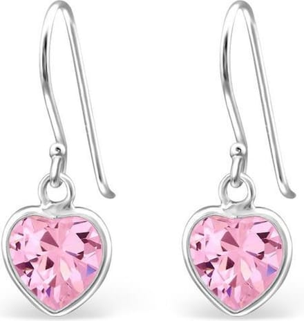 Montebello Oorbellen Abbigale P - 925 Zilver + Coating - Hart - ∅7mm - 20mm