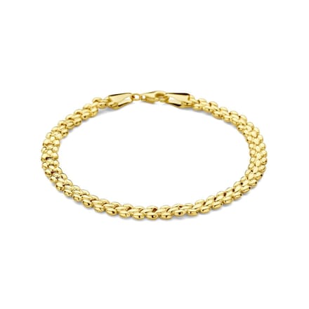 14K Geelgouden armband 4,8 mm 18 cm - 4035217