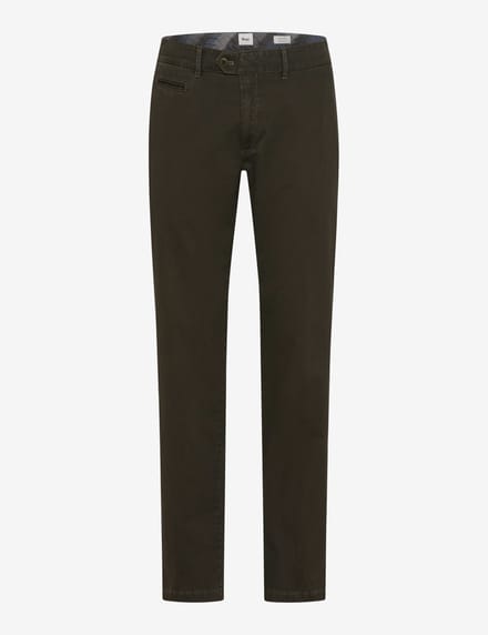 Brax Heren Chino  Style EVEREST OLIVE Groen Olijf, groen - olijf, maat 46