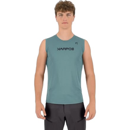 Karpos Loma Evo Mouwloos T-shirt Blauw 3XL Man