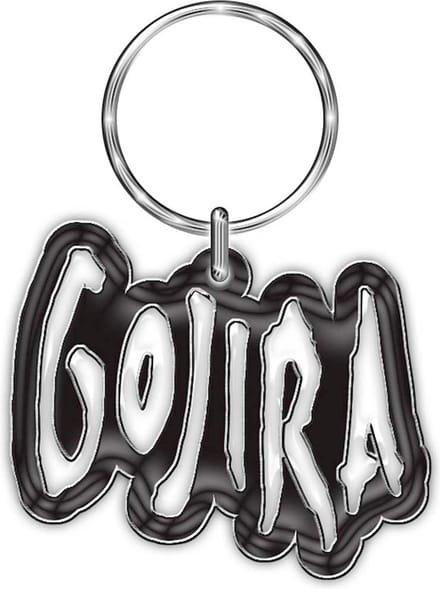 Gojira - Logo Sleutelhanger - Zwart