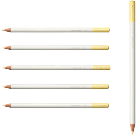 Tombow Irojiten - Kleurpotlood - P14 - Straw yellow - Geel - 6 Stuks