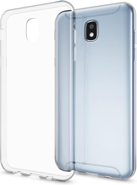 Flexibele achterkant Silicone hoesje Transparant Geschikt voor: Samsung Galaxy J3 2017