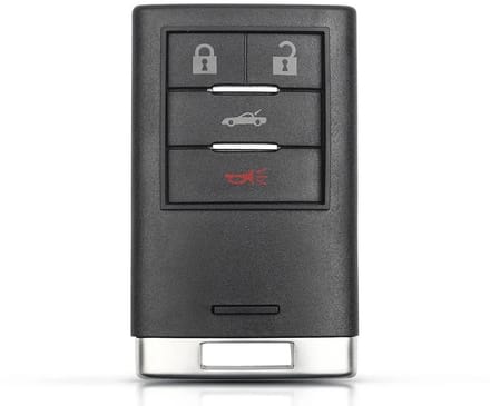 XEOD Autosleutelbehuizing - sleutelbehuizing auto - sleutel - Autosleutel / Geschikt voor: Cadillac STS, CTS & DTS