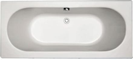 Plieger Liberty bad acryl rechthoekig met poten 180x80x49cm wit