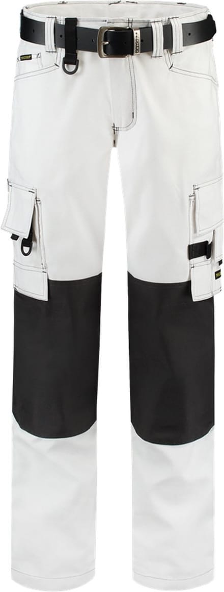 Tricorp Worker canvas met Cordura - Workwear - 502009 - Wit Donkergrijs - maat 56