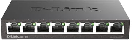 8-poorts Gigabit Switch met Non-Blocking Architectuur - Tot 1000 Mbps
