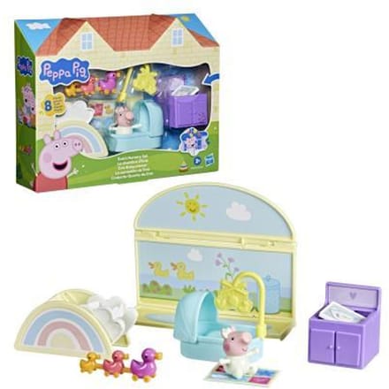 Hasbro Peppa Pig Evies Nursery Set Speelfiguren & personages