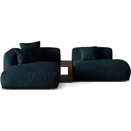 Hoekbank Martina links velvet | Micadoni