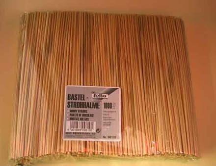 Knutsel-Rietjes - 1000 Stuks - 22cm