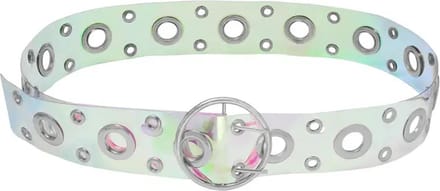 Riem Transparent Zilver PU