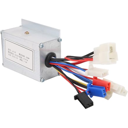 24V 250W Motor Geborstelde Controller Box voor Elektrische Scooter Ebike Driewieler Motor Accessoire white