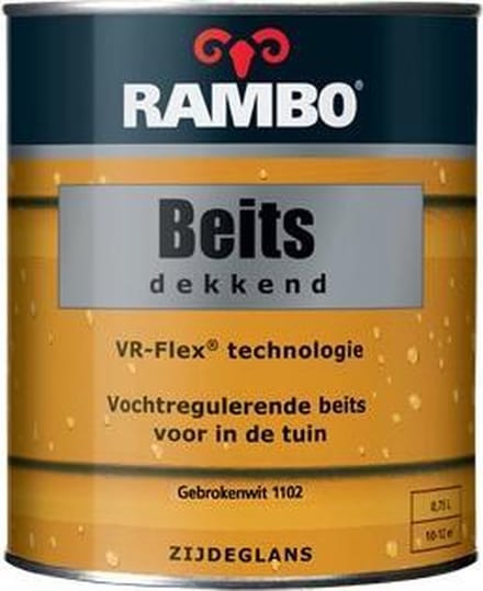 Rambo Beits Dekkend - 0,75 liter - Gebrokenwit