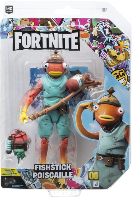 Fortnite Single Pack Fishstick 15cm Actiefiguren en superhelden