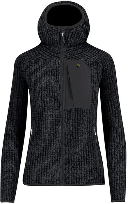 Karpos Rocchetta Evo Fleece Met Volledige Rits Zwart M Vrouw